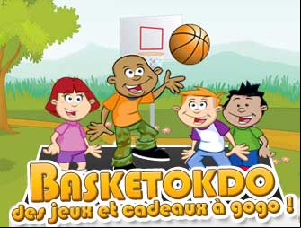 Nouveau site de jeux à cadeaux - basketokdo