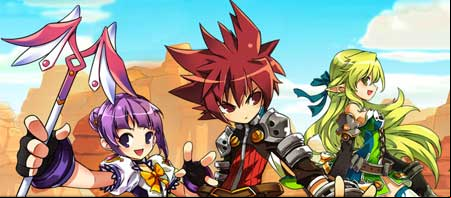 Elsword un jeu d'action très manga