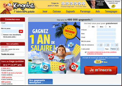 copie d'écran de Kingoloto