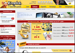 copie d'écran de Kingoloto