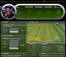 copie d'écran de Soccer Manager